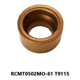 Original Tungaloy RCMT0502MO-61 T9115 Carbide Turning Insert - Round | Steel (10 PCS)
