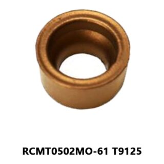 Original Tungaloy RCMT0502MO-61 T9125 Carbide Turning Insert - Round | Steel (10 PCS)