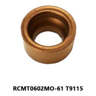 Original Tungaloy RCMT0602MO-61 T9115 Carbide Turning Insert - Round | Steel (10 PCS)