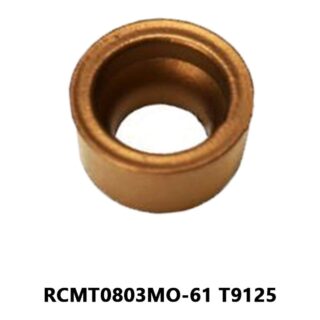 Original Tungaloy RCMT0803MO-61 T9125 Carbide Turning Insert - Round | Steel (10 PCS)