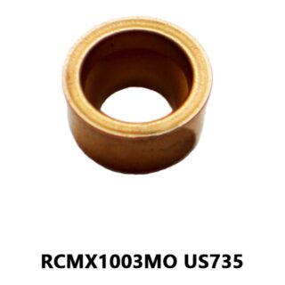 Original Mitsubishi RCMX1003M0 US735 Carbide Milling Insert - Round | Steel (10 PCS) RCMX1003MO US735