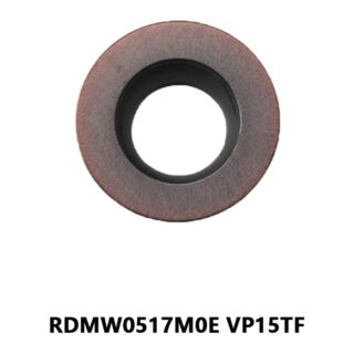 Original Mitsubishi RDMW0517M0E VP15TF Carbide Milling Insert - Round | Steel, Stainless Steel (10 PCS)