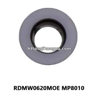 Original Mitsubishi RDMW0620M0E MP8010 Carbide Milling Insert - Round | Steel, Stainless Steel (10 PCS) RDMW0620MOE RDMW0620MOE MP8010