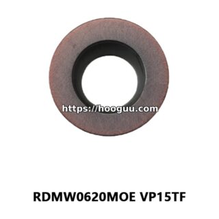 Original Mitsubishi RDMW0620M0E VP15TF Carbide Milling Insert - Round | Steel, Stainless Steel (10 PCS) RDMW0620MOE VP15TF(10pcs)