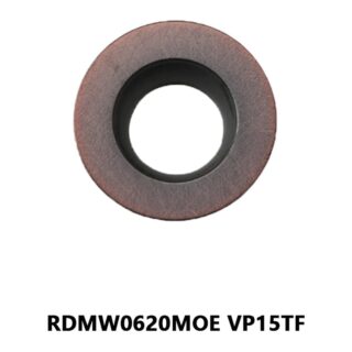 Original Mitsubishi RDMW0620M0E VP15TF Carbide Milling Insert - Round | Steel, Stainless Steel (10 PCS) RDMW0620MOE VP15TF(10pcs)