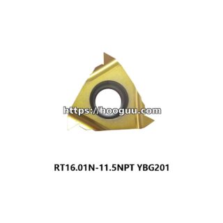 Original ZCC-CT RT16.01N-11.5NPT YBG201 Carbide Insert - Round | Steel, Cast Iron (10 PCS)