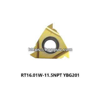 Original ZCC-CT RT16.01W-11.5NPT YBG201 Carbide Insert - Round | Steel, Cast Iron (10 PCS)