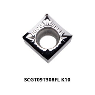 Original TaeguTec SCGT09T308FL Carbide Turning Insert - Square (10 PCS) K10 SCGT09T308FL K10