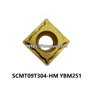 Original ZCC-CT SCMT09T304-HM YBM251 Carbide Turning Insert - Square | Steel & More (10 PCS)