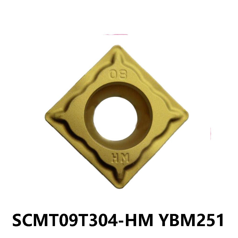 Zcc.ct 100% Original SCMT09T304-HM YBM251 turning Insert 10 pcs