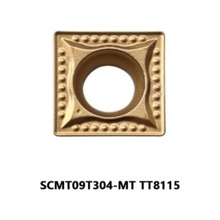 Original TaeguTec SCMT09T304-MT TT8115 Carbide Turning Insert - Square (10 PCS)
