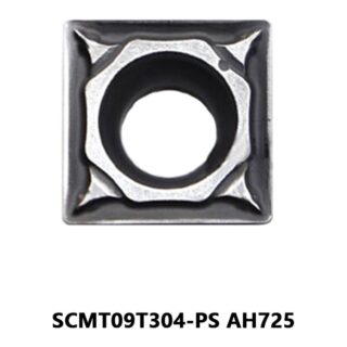 Original Tungaloy SCMT09T304-PS AH725 Carbide Turning Insert - Square | Stainless Steel & More (10 PCS)