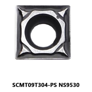 Original Tungaloy SCMT09T304-PS NS9530 Carbide Turning Insert - Square (10 PCS)