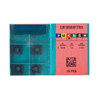 Original TaeguTec SCMT09T304MT TT7310 Carbide Turning Insert - Square (10 PCS)