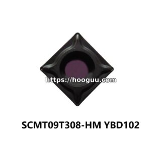 Original ZCC-CT SCMT09T308-HM YBD102 Carbide Turning Insert - Square | Steel, Cast Iron (10 PCS)