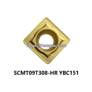 Original ZCC-CT SCMT09T308-HR YBC151 Carbide Turning Insert - Square | Steel, Copper (10 PCS)
