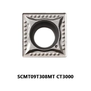 Original TaeguTec SCMT09T308MT CT3000 Carbide Turning Insert - Square (10 PCS)