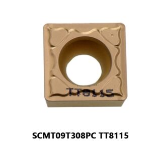 Original TaeguTec SCMT09T308PC TT8115 Carbide Turning Insert - Square (10 PCS)