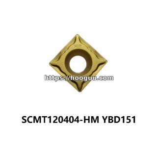 Original ZCC-CT SCMT120404-HM YBD151 Carbide Turning Insert - Square | Steel, Cast Iron (10 PCS)