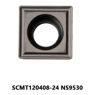 Original Tungaloy SCMT120408-24 NS9530 Carbide Turning Insert - Square (10 PCS)