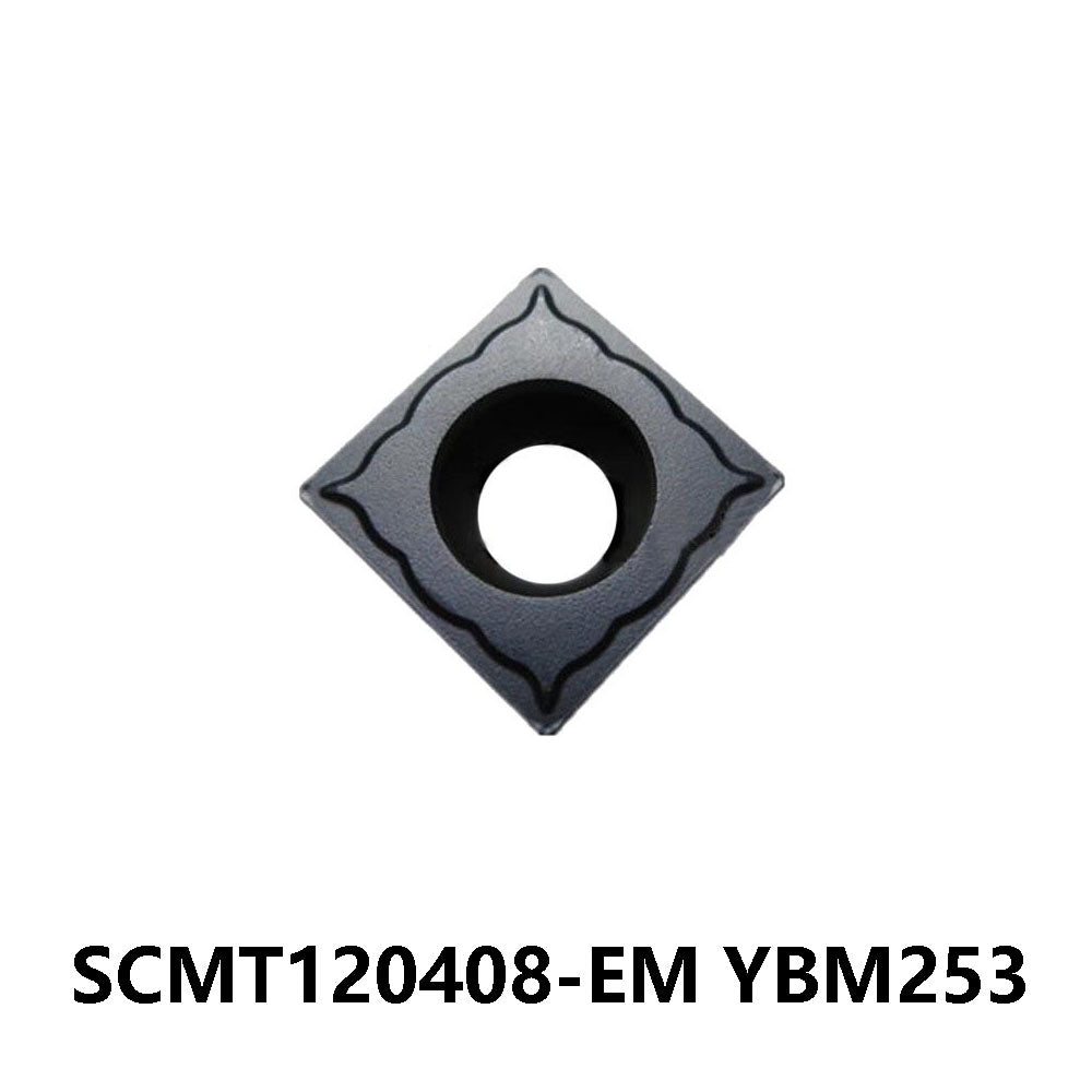 Zcc.ct 100% Original SCMT120408-EM YBM253 Turning Insert 10 pcs
