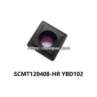 Original ZCC-CT SCMT120408-HR YBD102 Carbide Turning Insert - Square | Steel (10 PCS)