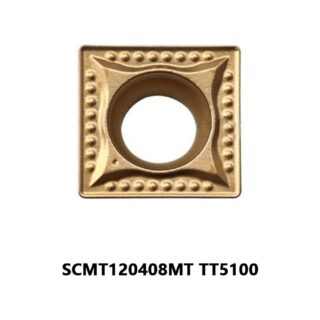 Original TaeguTec SCMT120408MT TT5100 Carbide Turning Insert - Square (10 PCS)