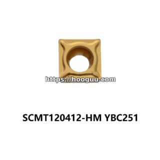 Original ZCC-CT SCMT120412-HM YBC251 Carbide Turning Insert - Square (10 PCS)