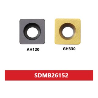 Original Tungaloy SDMB26152 AH120 Carbide Turning Insert - Square | Hardened Steel (10 PCS) SDMB26152 AH120 GH330