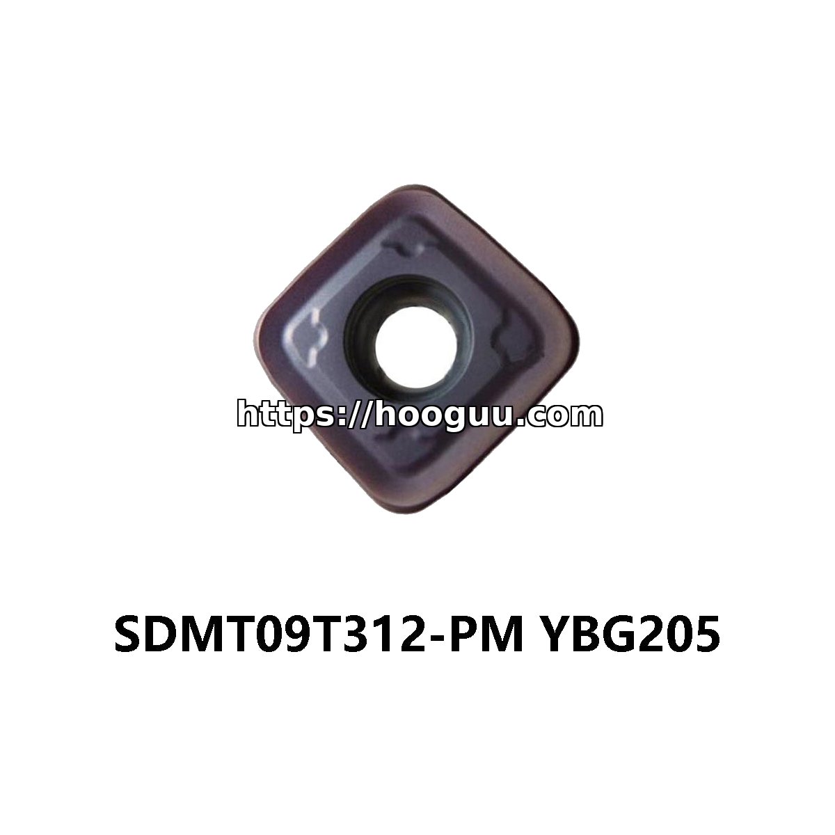 Original ZCC-CT SDMT09T312-PM YBG205 Carbide Insert - Square | Steel (10 PCS) - Image 2