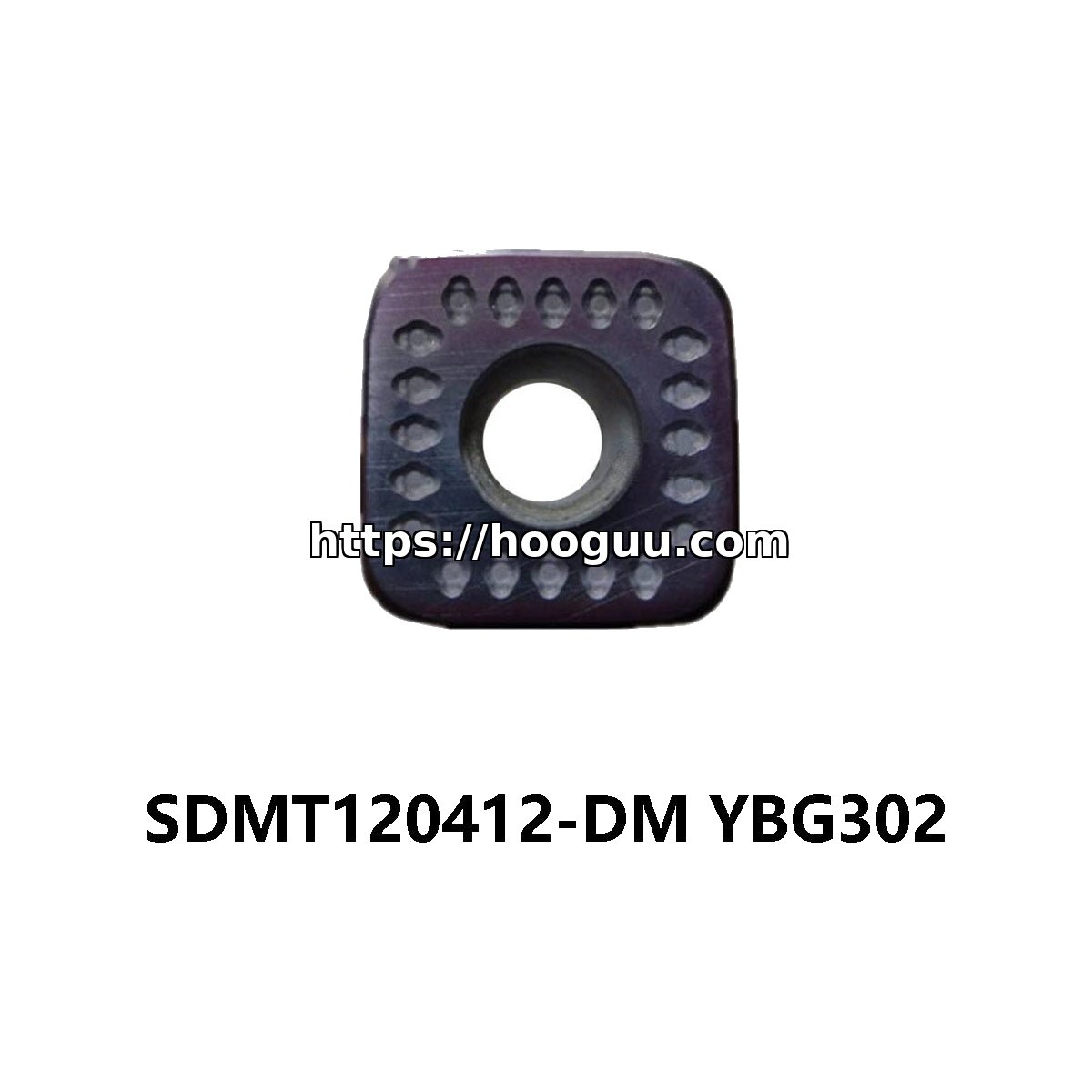 Original ZCC-CT SDMT120412-DM YBG302 Carbide Insert - Square (10 PCS) - Image 2