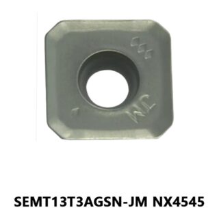 Original Mitsubishi SEMT13T3AGSN-JM NX4545 Carbide Milling Insert - Square | Steel & More (10 PCS)
