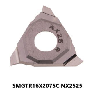Original Mitsubishi SMGTR16X2075C NX2525 Carbide Turning Insert - Square | Steel (10 PCS)