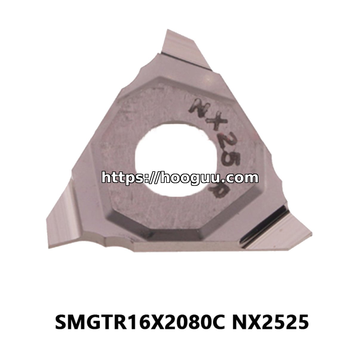 Original Mitsubishi SMGTR16X2080C NX2525 Carbide Turning Insert - Square | Steel (10 PCS)