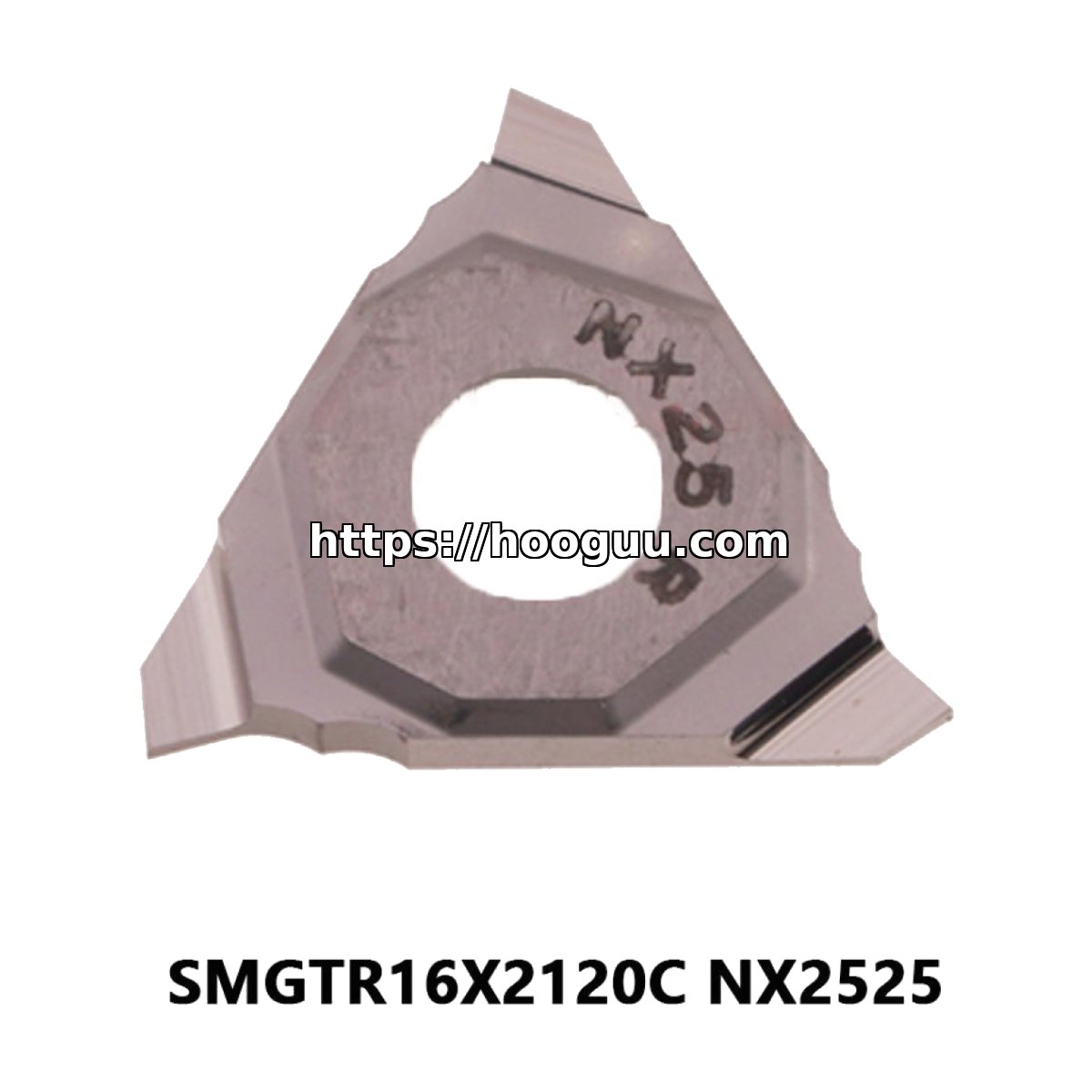 Original Mitsubishi SMGTR16X2120C NX2525 Carbide Turning Insert - Square | Steel (10 PCS)