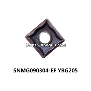 Original ZCC-CT SNMG090304-EF YBG205 Carbide Turning Insert - Square | Steel, Stainless Steel (10 PCS)