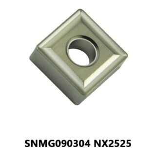 Original Mitsubishi SNMG090304 NX2525 Carbide Turning Insert - Square | Steel (10 PCS)