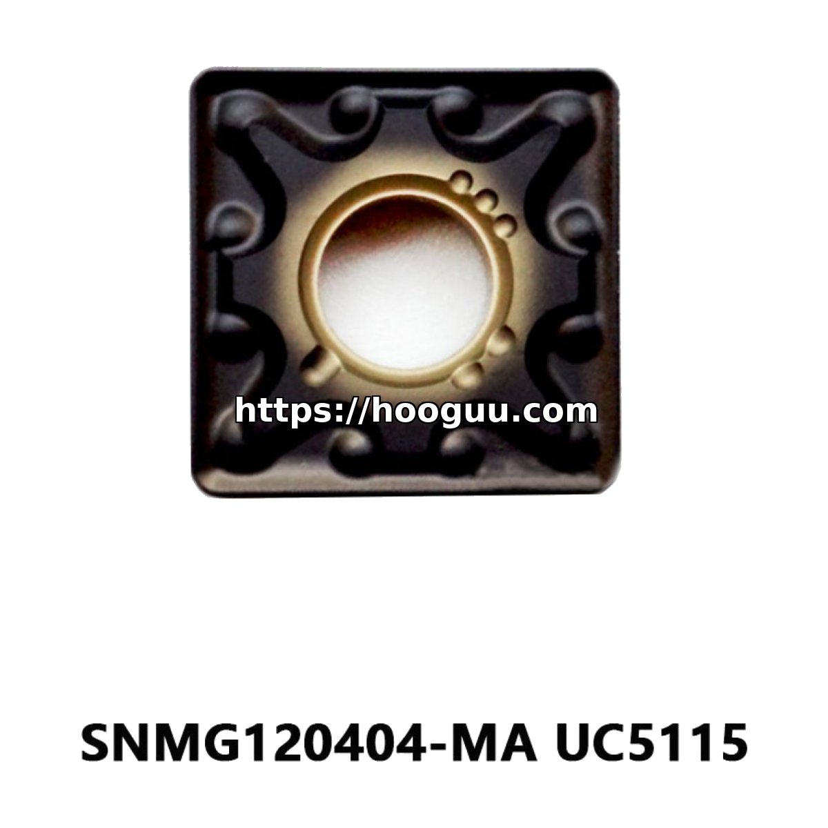 Original Mitsubishi SNMG120404-MA UC5115 Carbide Turning Insert - Square | Steel & More (10 PCS)