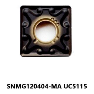 Original Mitsubishi SNMG120404-MA UC5115 Carbide Turning Insert - Square | Steel (10 PCS)