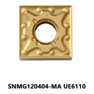 Original Mitsubishi SNMG120404-MA UE6110 Carbide Turning Insert - Square | Steel & More (10 PCS)