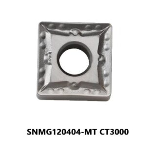 Original TaeguTec SNMG120404-MT CT3000 Carbide Turning Insert - Square (10 PCS)