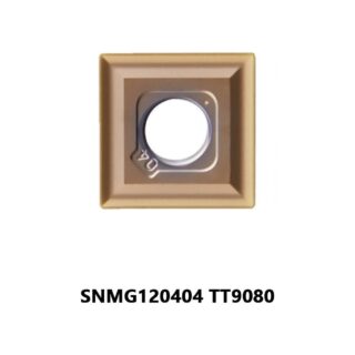 Original TaeguTec SNMG120404 TT9080 Carbide Turning Insert - Square | Stainless Steel & More (10 PCS)