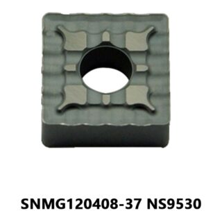 Original Tungaloy SNMG120408-37 NS9530 Carbide Turning Insert - Square (10 PCS)