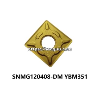 Original ZCC-CT SNMG120408-DM YBM351 Carbide Turning Insert - Square | Steel, Stainless Steel (10 PCS)
