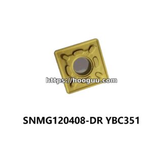 Original ZCC-CT SNMG120408-DR YBC351 Carbide Turning Insert - Square | Steel, Stainless Steel (10 PCS)