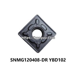 Original ZCC-CT SNMG120408-DR YBD102 Carbide Turning Insert - Square | Steel, Stainless Steel (10 PCS)