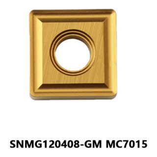 Original Mitsubishi SNMG120408-GM MC7015 Carbide Turning Insert - Square | Steel (10 PCS)