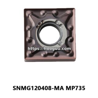 Original Mitsubishi SNMG120408-MA MP735 Carbide Turning Insert - Square | Steel & More (10 PCS)