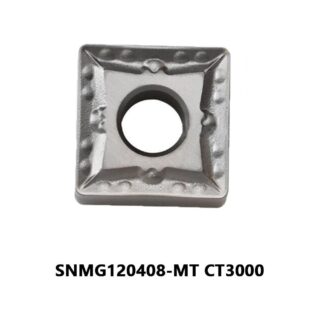 Original TaeguTec SNMG120408-MT CT3000 Carbide Turning Insert - Square (10 PCS)