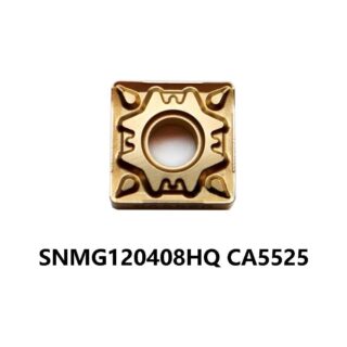 Original Kyocera SNMG120408HQ CA5525 Carbide Turning Insert - Square | Steel (10 PCS)